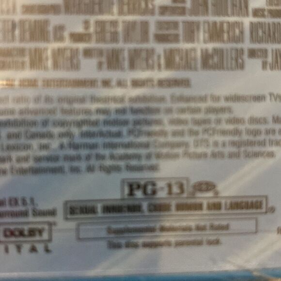 🍿3/$15 DVD Austin Powers Goldmember Mike Myers from Saturday Night Live Comedy - Picture 6 of 9